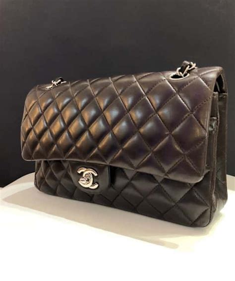 chanel classic bag brown|chanel classic shopping bag.